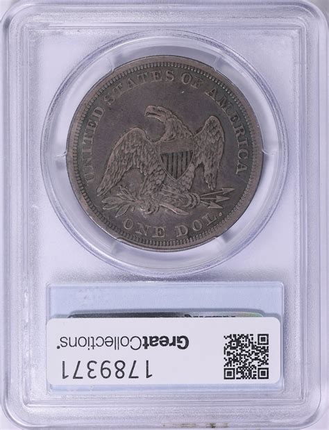 1840 Seated Liberty Silver Dollar PCGS VF-30 (CAC Green) (Item 1789371 ...