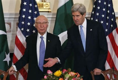 US-Pakistan relations on downward slide, Sartaj Aziz says; blames ...