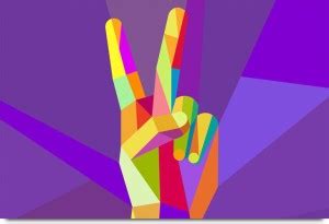 V for Victory Paper Print - Abstract posters in India - Buy art, film ...