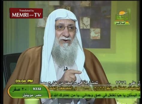 Egyptian Cleric Sa'd Arafat: Islam Permits Wife Beating Only When She ...