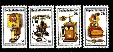 Stamps on History of Telephone – Bophuthatswana 1981 – Stamp Digest