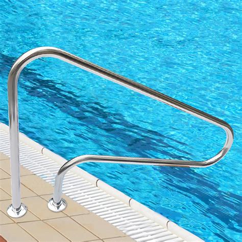 Lxning Rustproof Swimming Pool Handrail 304 Stainless Steel Pool Grab ...
