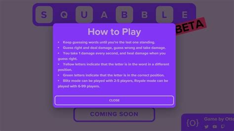 Forget Wordle answer! Try Squabble Battle Royale, get thrills and ...