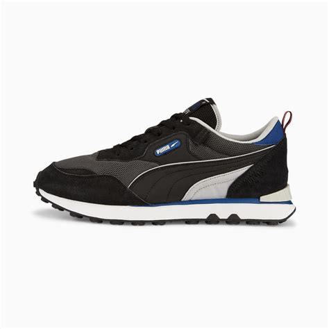 Rider FV Ivy League Sneakers | Dark Shadow-Puma Black | PUMA Trending ...