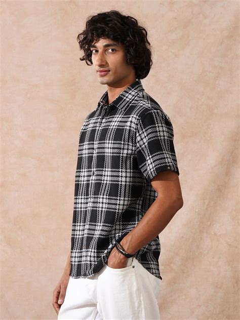Shop Stylish Check Shirt for Men | Checkered Shirt Online | Wrogn