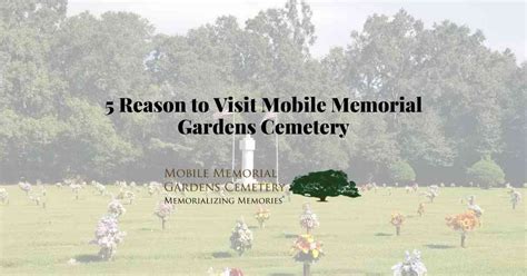 5 Reasons To Visit | Mobile Memorial Gardens Cemetery