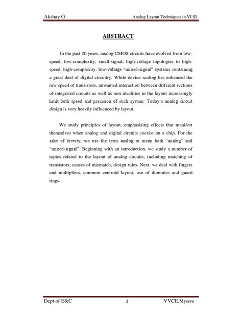 Image result for Analog Layout Tutorial