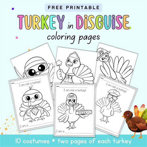 Turkey in Disguise Print | FREE Printable
