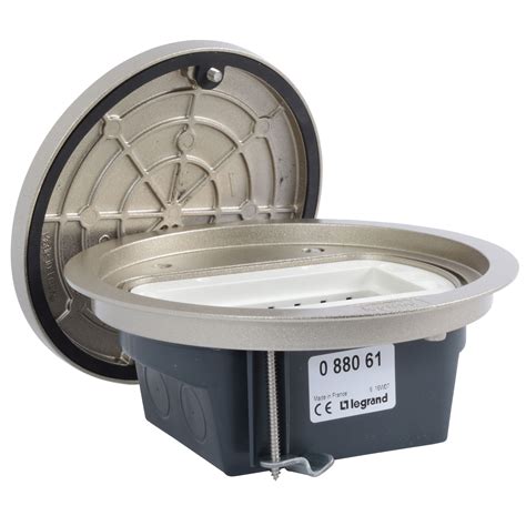 Gulvboks-IP66 tom 4 moduler løst låg stål | 88061 | 3414970341341 | Legrand