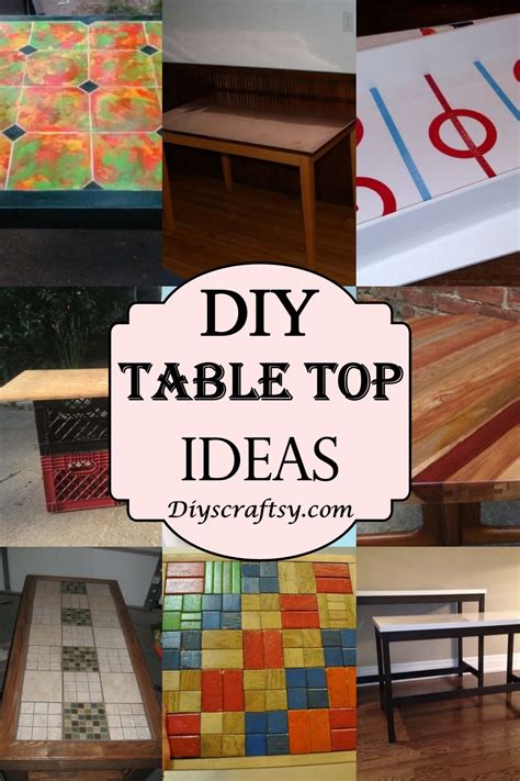 Image result for Table Toppers DIY