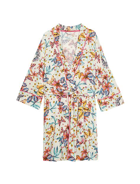 Buy Floral Print Dressing Gown at Marks & Spencer