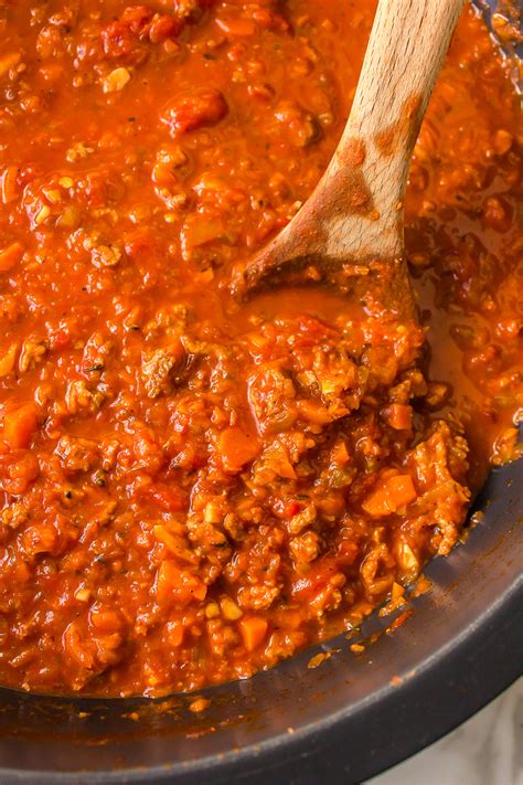 Smart Skillet Spaghetti Bolognese - Reluctant Entertainer