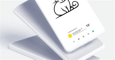 mango setups: Create a Minimal Nova Launcher Setup with Cute Cat #606