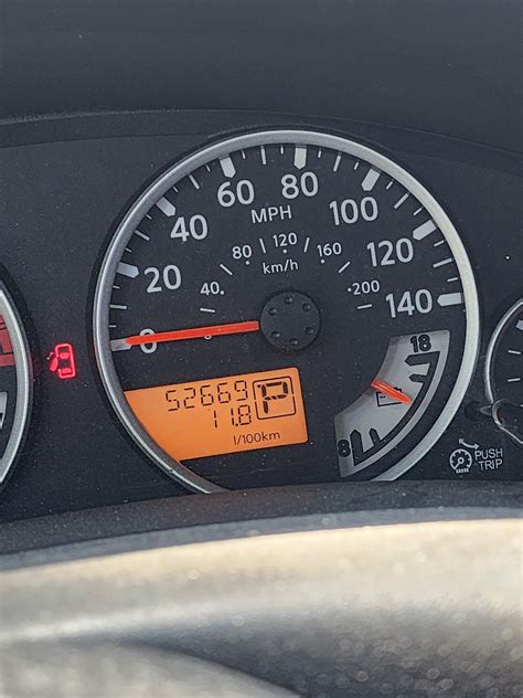 Mpg shows l/100km : r/nissanfrontier