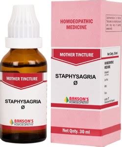 Bakson's Homoeopathy Staphysagria Q Mother Tincture Price in India ...