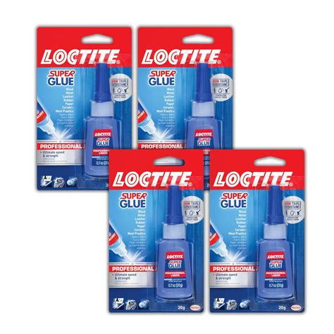 Loctite 1365882-4 Liquid Professional Super Glue, 20g Bottles (Case of ...