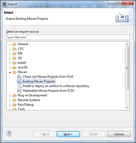 Image result for How to Import Spring Boot Project in Eclipse