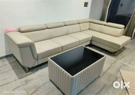 5 Seater Tic Toc Pattern Sofa with Matching Tipoe & Fancy Leg - Sofa ...