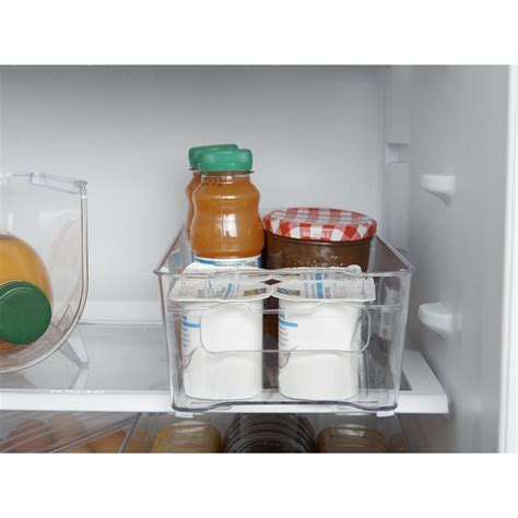 Boîte de rangement étroite transparente pour réfrigérateur | GiFi