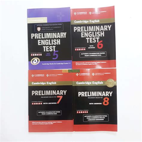 Bộ Sách Cambridge Preliminary English Test ( PET ) - Trọn Bộ 8 Cuốn ...