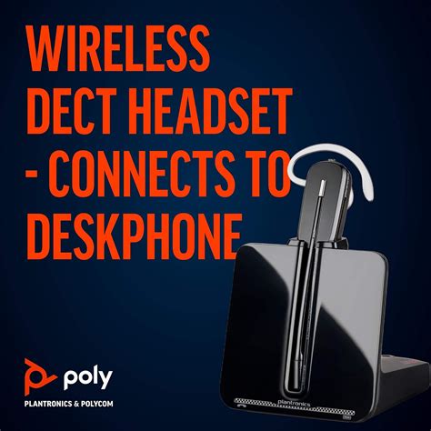 Buy Plantronics - CS540 Wireless DECT Headset (Poly) - Single Ear (Mono ...