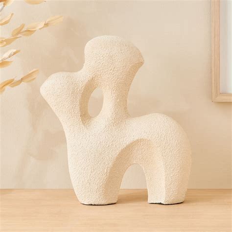 Buy Oyster Natura Fluid Polyresin Table Accent from Home Centre at just ...