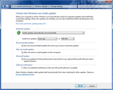 Image result for Control Panel System and Security Windows Update