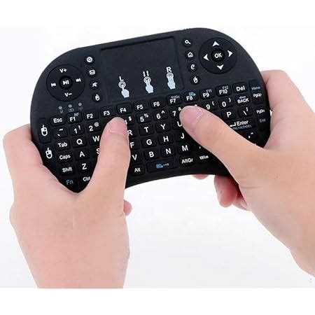 Amazon.in: Buy V88R Wireless Mini Keyboard with Touchpad and LED ...