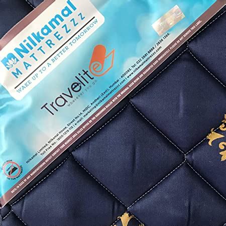 Kuber Industries Printed Cotton Single Size One Inch Fabric Memory Foam ...