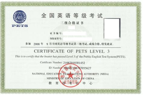 全国职场英语证书