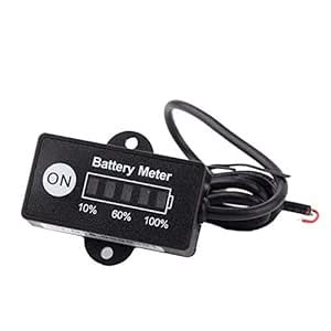 BIG BOOM® 2X(LED Digital Battery Status Charge Indicator Monitor ...