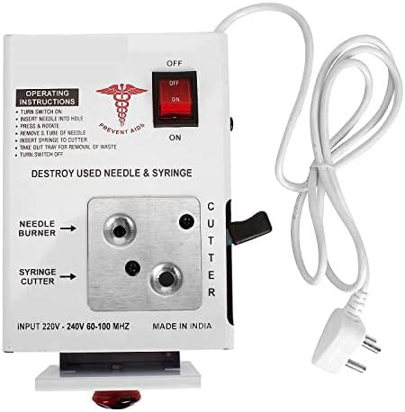 AKH69 Needle Syringe Destroyer Electric, Needle Destroyer Machine for ...