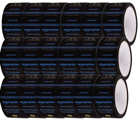 TO THE PACKAGING Pack of-24, Self-Adhesive Amazon Printed Prime Packing ...