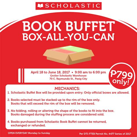 Manila Shopper: Scholastic Summer Warehouse Book Sale & Book Buffet ...
