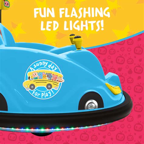 Buy CoComelon 6V Bumper Car, Battery Powered, Electric Ride On by ...