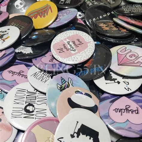 Custom Button Badges | Bling55