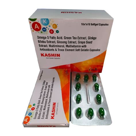 Omega-3 Fatty Acid + Gren Tea Extract + Ginkgo Biloba Extracts + Ginse