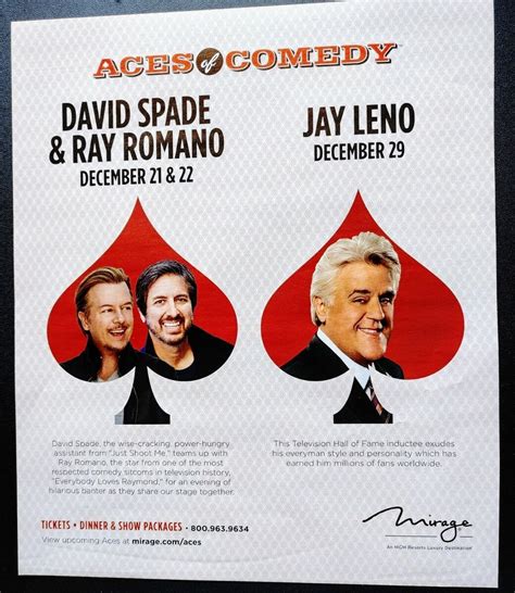 Ray Romano Aces of Comedy at David Copperfield Theater at MGM Grand ...