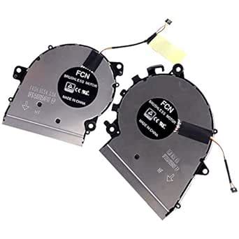 Deal4GO CPU Cooling Fan DFS150705BR0T FKJH w/GPU Fan Set DFS150705AF0T ...