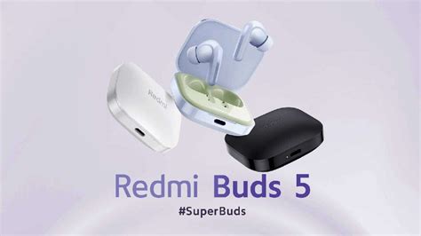 Redmi Buds 5 : రెడ్‌మీ వైర్‌లెస్ ఇయర్‌బడ్స్ వచ్చేశాయ్.. | Redmi Buds 5 ...