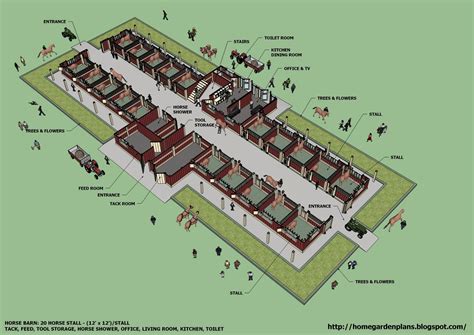 horse barn floor plans stall | Newest Shed Plans