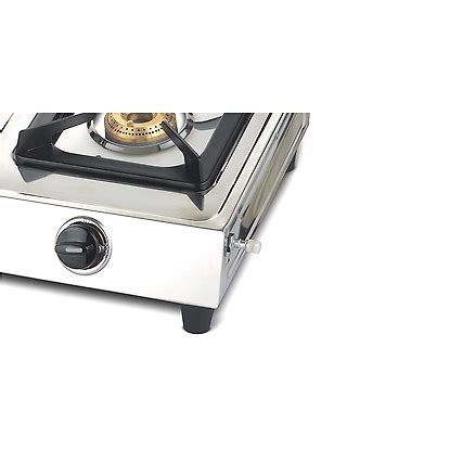 Bajaj Popular Eco 2 Burner Stainless Steel Gas Stove – Durable ...