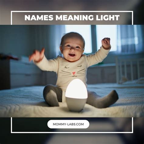 What Boy Names Mean Light at Nathan Dillon blog
