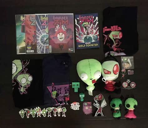 iz collection | Invader zim, Merchandise design, Silly pictures