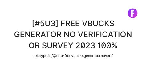 [#5U3] FREE VBUCKS GENERATOR NO VERIFICATION OR SURVEY 2023 100% ...