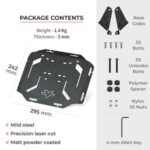 QUICK MOUNT REAR RACK - KTM ADVENTURE 250/390 – V Gears