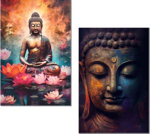 Gautam Buddha Poster for Wall Decor (12 x 18 inch), Lord Buddha Poster ...