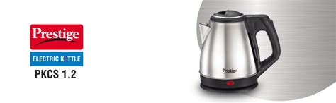 Prestige 1.2 Litres Electric Kettle (PKCS 1.2)| Silver | Auto Cut-Off ...
