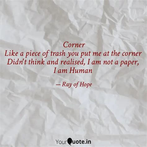 Corner Like a piece of tr... | Quotes & Writings by Deepika Writes ...