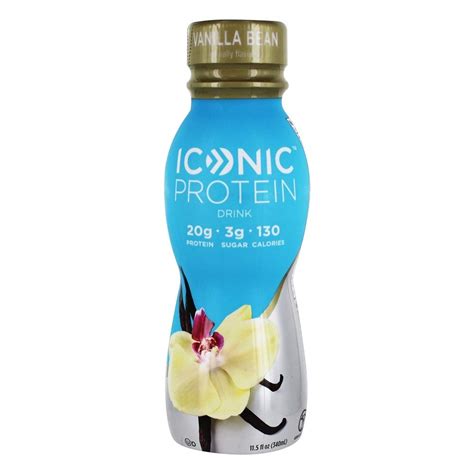 Buy Iconic - Protein Drink RTD Vanilla Bean - 12 Bottle(s) Online at ...